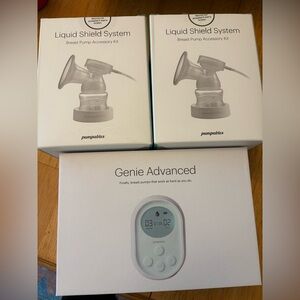 Pumpables Breast Pump Accessory Kit and Genie Advanced Pump